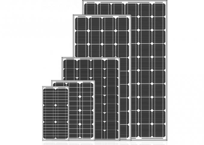 17.5V उच्च दक्षता 130 वाट मोनोक्रिस्टलाइन सौर मॉड्यूल 0